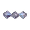 크리스탈 주판알 4mm(Tanzanite AB) - 10개