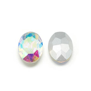 라인스톤 캐보션 18x13mm - 4개