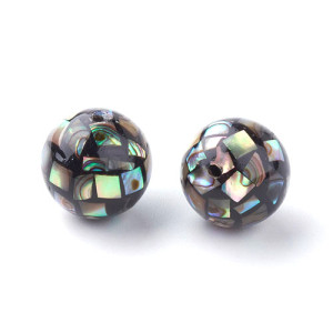 Paua 자개 10mm - 1개