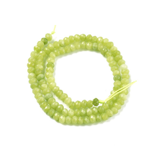 말레이시아 제이드컷 4x2~3mm - 1줄(약112개)