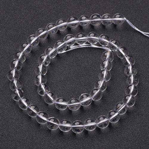백수정 8mm - 1줄(약48개)