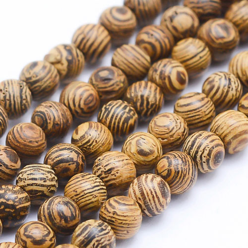 우드라운드 6mm(웬지) - 1줄(약64개)