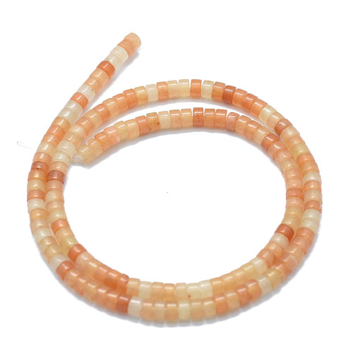 레드아벤츄린 론델 4x2mm - 1줄(약148개)