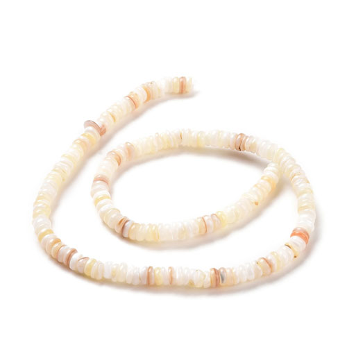 자개 Heishi 비즈 6mm - 1줄(38Cm)