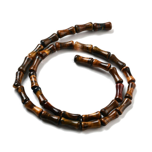 호안석 대나무 12x5mm - 1줄(약31개)