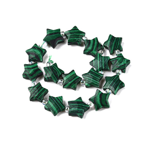 공작석 스타컷 9~11x9~11mm - 1줄(약 15개)
