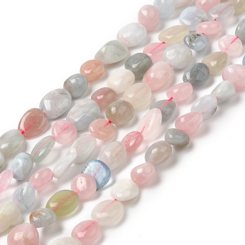 모가나이트 너겟 10~11x7~8x5~6mm - 1줄(약38Cm)