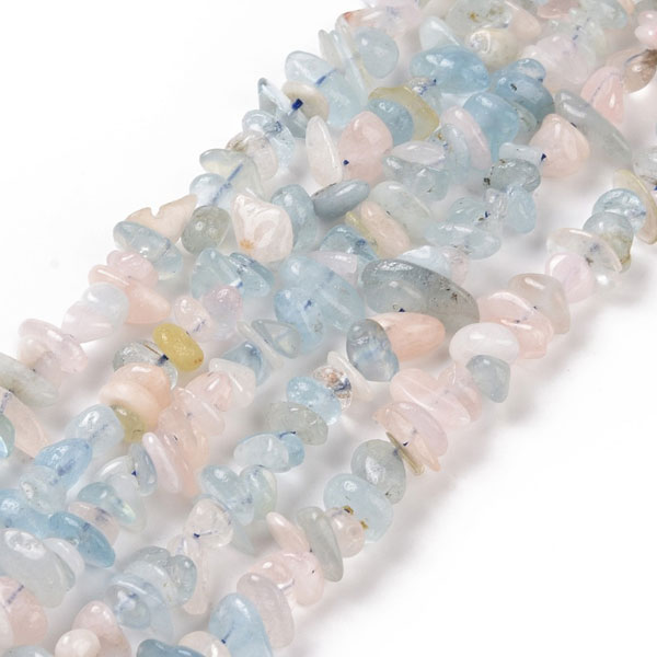 모가나이트 칩스 5~14x4~10mm  - 1줄(약 38Cm)
