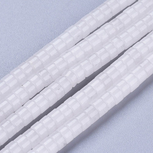 화이트 제이드 론델 4x2mm - 1줄(약148개)