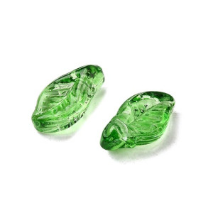 나뭇잎 12x6.5mm - 10개
