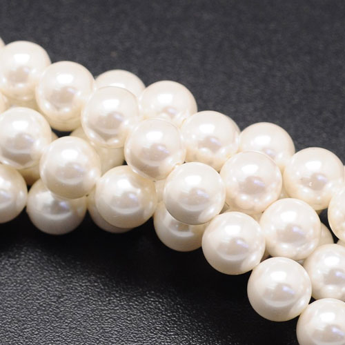 핵진주 10mm(화이트) - 1줄