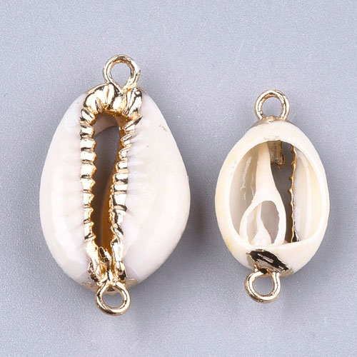 Cowrie 조개껍질 링크 21~27x10~14mm - 1개