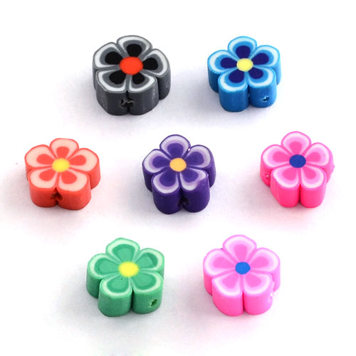 폴리머크레이플라워 8~9x8mm - 20개