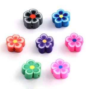 폴리머크레이플라워 8~9x8mm - 20개