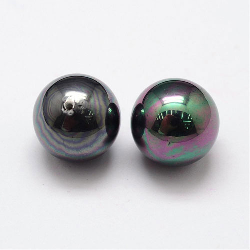 핵진주 반구멍 10mm - 2개