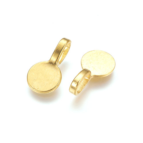 펜던트고리 부착형 18x10mm(금도금) - 2개