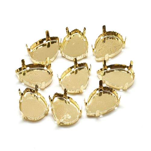 라인스톤 셋팅 10x7mm - 10개