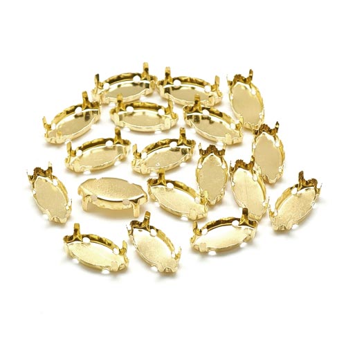 라인스톤 셋팅 10x5mm - 10개
