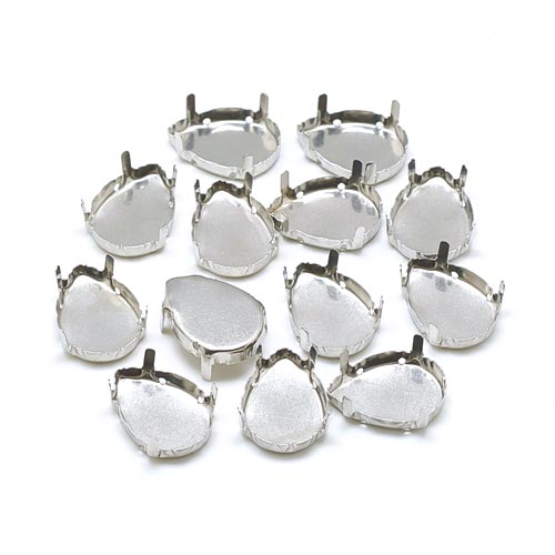 라인스톤 셋팅 18x13mm - 4개