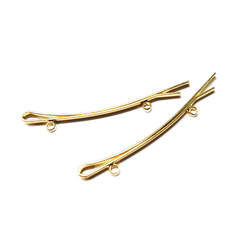 2구 헤어핀 60x7.5mm - 2개