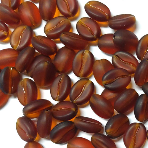 커피원두 11x8mm - 10개