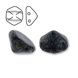 피라미드 Hex 비즈 12mm - 6개