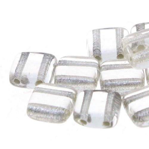 2-Hole 타일비즈 6mm - 25개