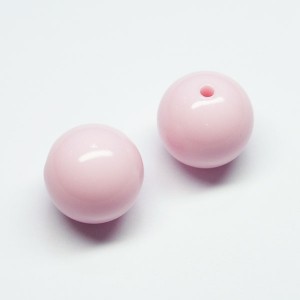 풍선껌아크릴 20mm(핑크) - 2개