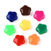아크릴 납작플라워 15x14mm - 10개