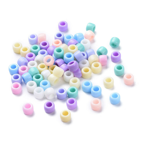 아크릴 론델 8x6mm - 20개