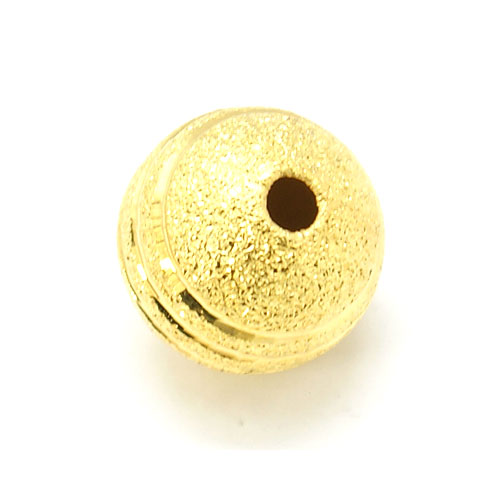 메탈샌딩주름볼 10mm(금도금) - 1개