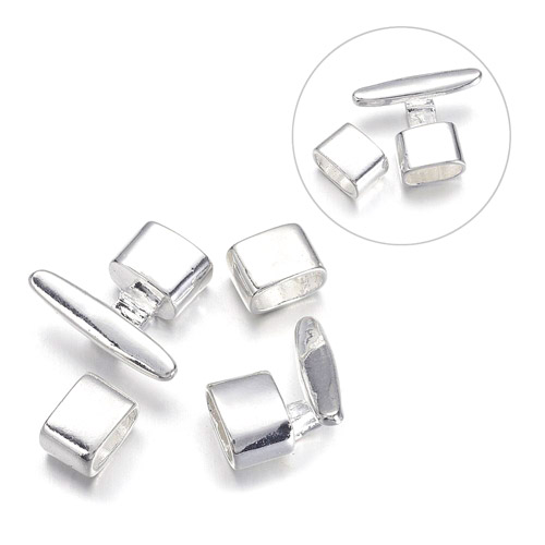 가죽코드 신주클래습(은도금) 21mm - 1세트