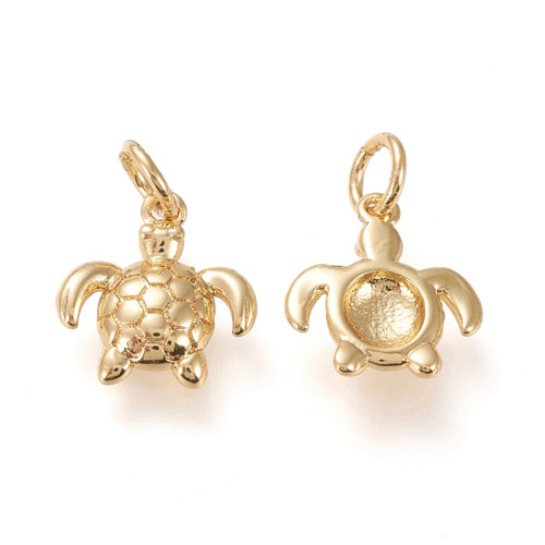 신주 거북이 펜단트 12.5x11mm - 1개