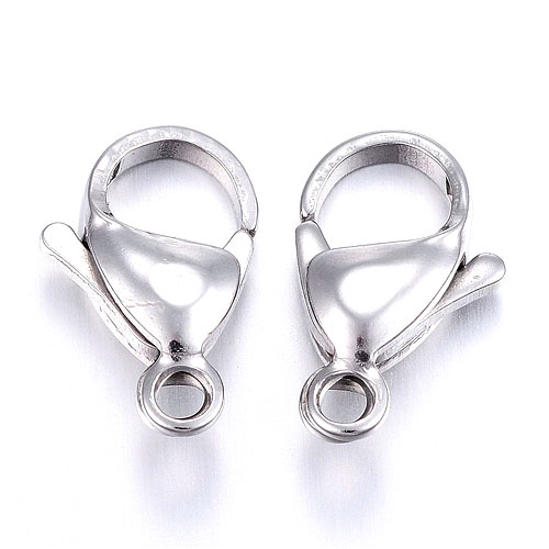 304스테인레스 랍스터고리 15*9.5mm- 2개