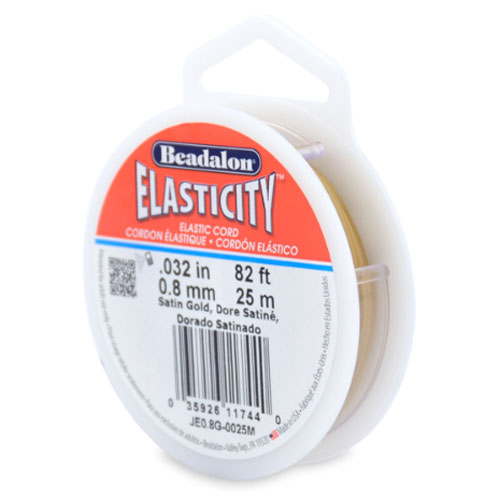 Elasticity 0.8mm(사틴골드) - 25m
