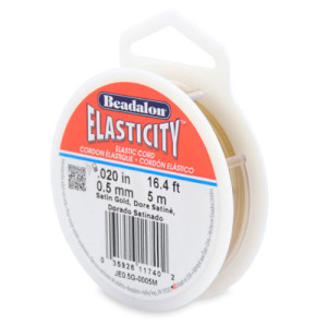 Elasticity 0.5mm(사틴골드) - 5m