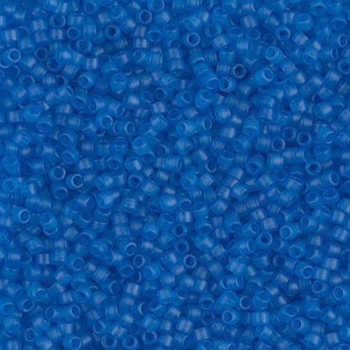 델리카비즈 1.6mm(DB787번 : Aquamarine Dyed Matte Transparent) - 3g