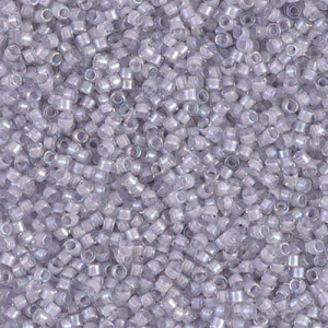 델리카비즈 1.6mm(DB80번 : Pale Lavender-Lined AB) - 3g