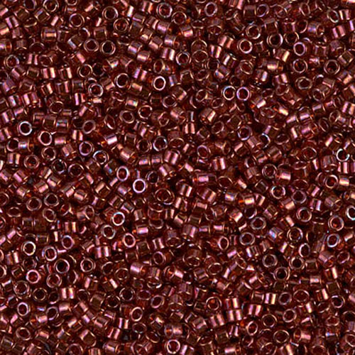 델리카비즈 1.6mm(DB116번 : Metallic Red Transparent Luster) - 3g