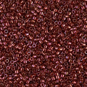 델리카비즈 1.6mm(DB116번 : Metallic Red Transparent Luster) - 3g
