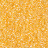 델리카비즈 1.6mm(DB233번 : Crystal/Yellow-Lined Luster) - 3g
