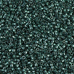 델리카비즈 1.6mm(DB458번 : Dark Green Dyed Galvanized) - 3g