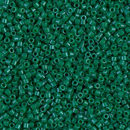 델리카비즈 1.6mm(DB656번 : Jade Green Dyed Opaque) - 3g