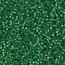 델리카비즈 1.6mm(DB688번 : Medium Green Dyed Semi-Matte Silver-Lined) - 3g