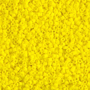 델리카비즈 1.6mm(DB751번 : Yellow Matte Opaque) - 3g