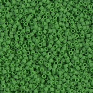 델리카비즈 1.6mm(DB754번 : Pea Green Matte Opaque) - 3g