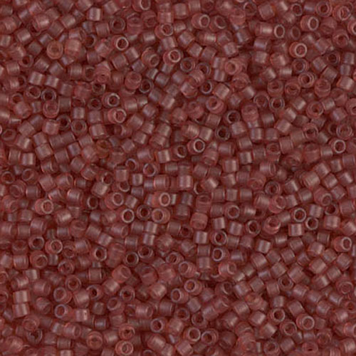 델리카비즈 1.6mm(DB773번 : Berry Dyed Matte Transparent) - 3g