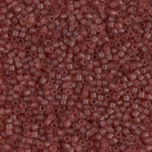 델리카비즈 1.6mm(DB773번 : Berry Dyed Matte Transparent) - 3g