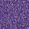 델리카비즈 1.6mm(DB1347번 : Lilac Dyed Silver-Lined) - 3g