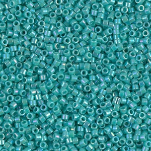 델리카비즈 1.6mm(DB166번 : Turquoise Opaque AB) - 3g